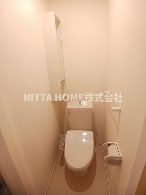 ラ　ビアンデ篠山Ⅰのトイレ|温水洗浄便座付きトイレです◆