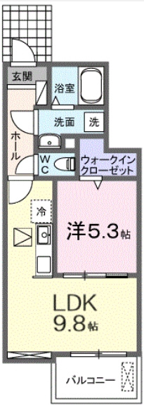 シャルムレジデンスの間取り