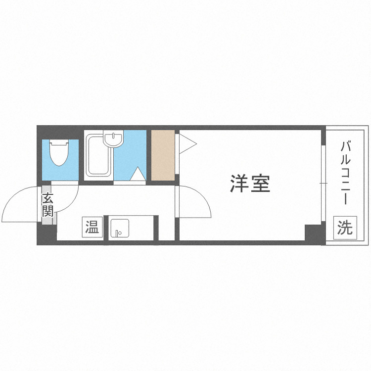 シティライフエステート難波南の間取り