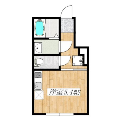 ブランシェの間取り|間取りです