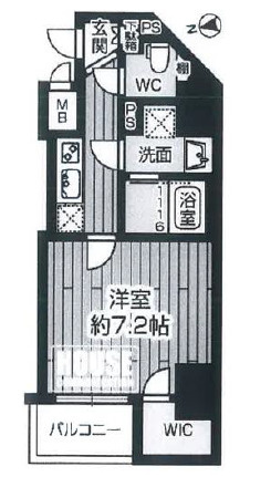 サムティ西長堀リバーフロントの間取り
