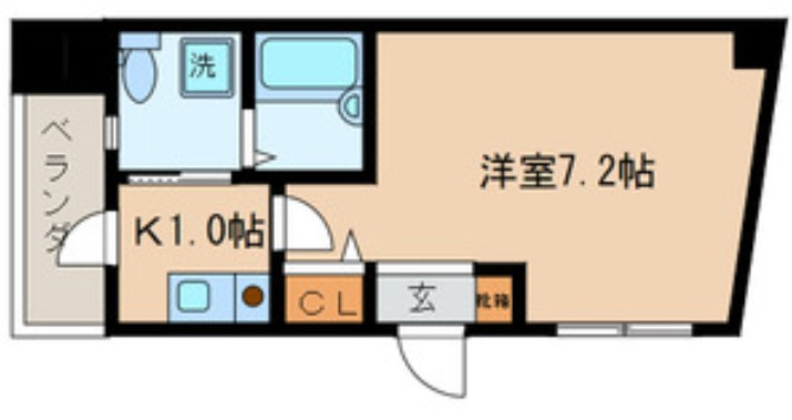 リード東中野の間取り