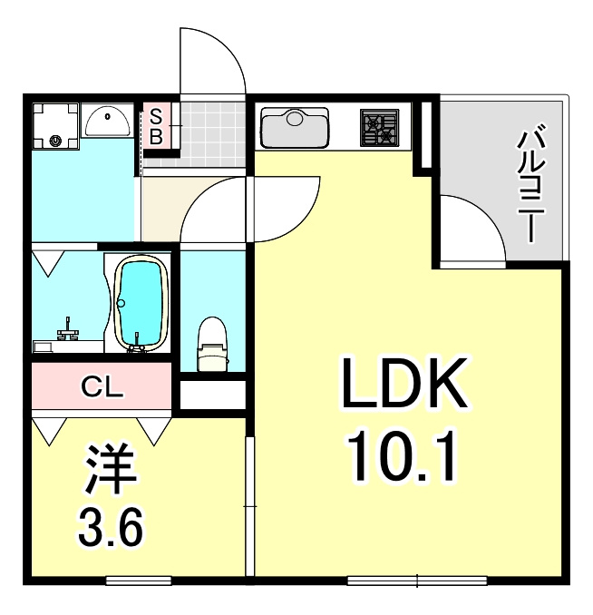 リブレメゾン東鳴尾Ⅰの間取り