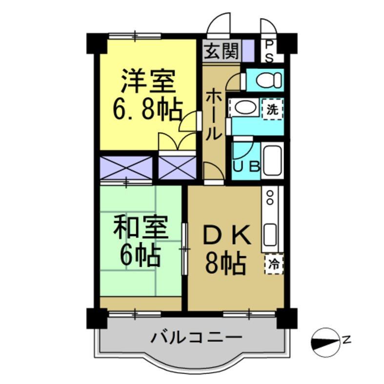 寺由ビルの間取り