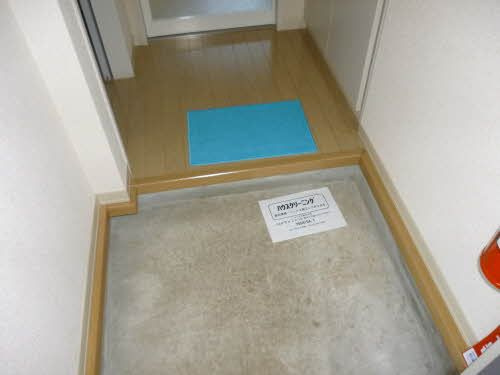 アメニティタウンＢの玄関