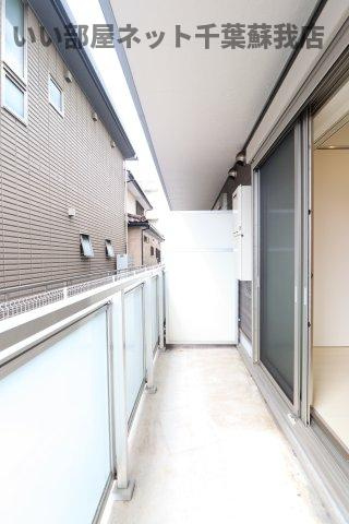 リブリ・MYUのバルコニー|バルコニー付きです