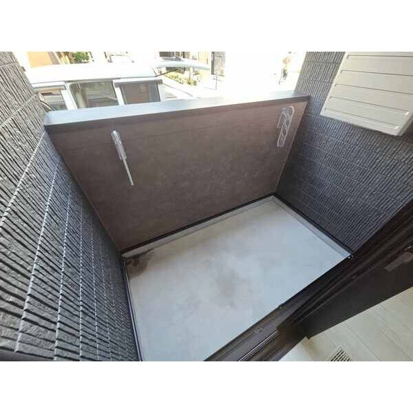 ハーモニーテラス　中村公園ヒルズ　名古屋市賃貸　仲介手数料無料のバルコニー