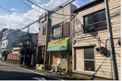 【外観】 | 新宿区西落合2丁目　店舗付住宅