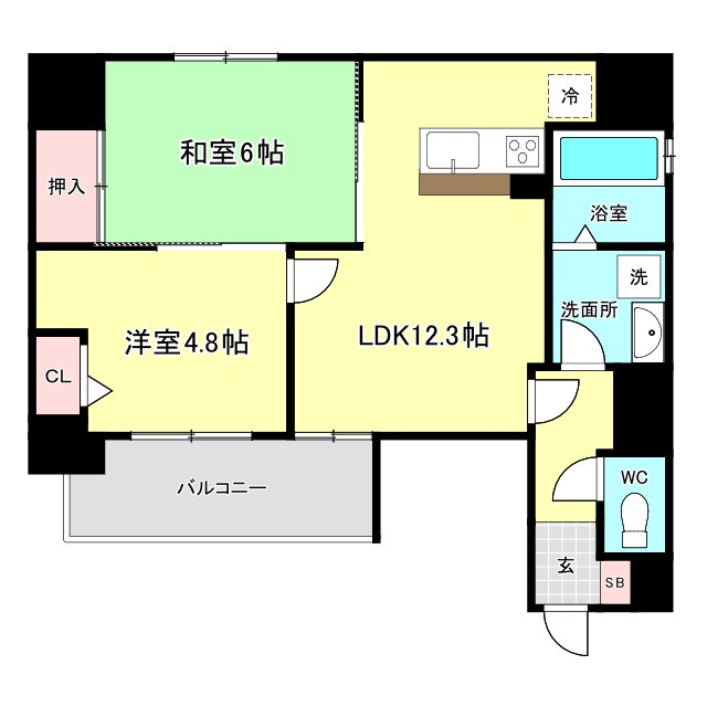 グランドシーズ心斎橋Ⅱ