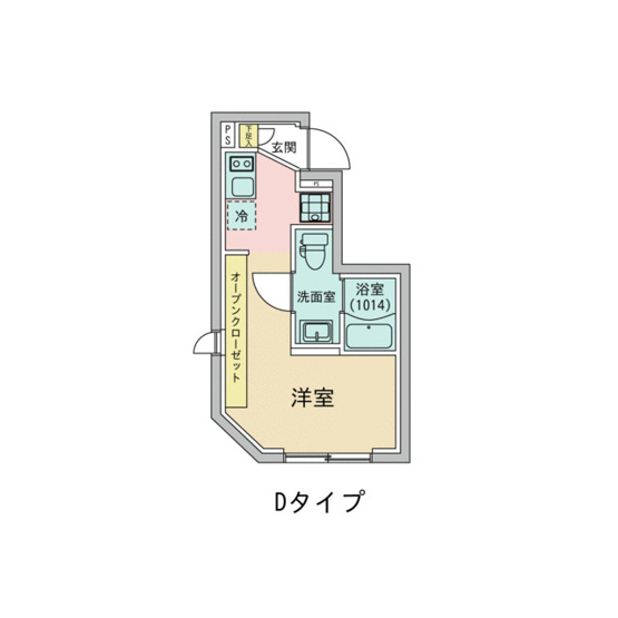 【間取り】 | プラティーク品川大井町