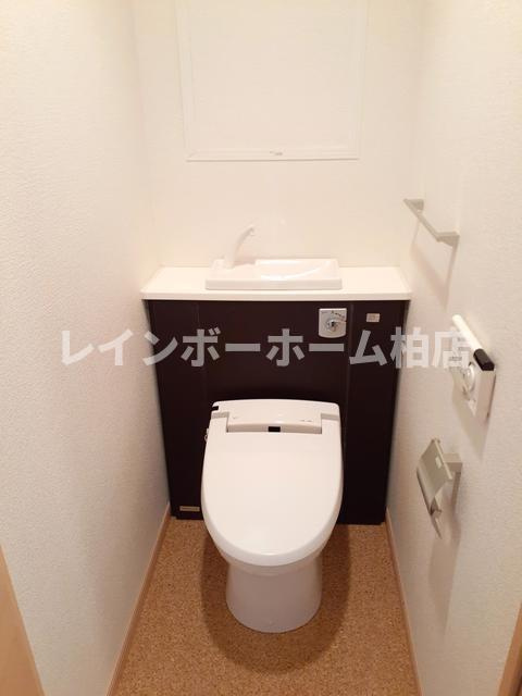 特典：仲介手数料が50％OFFです‼のトイレ|ゆったりとした空間のトイレです
