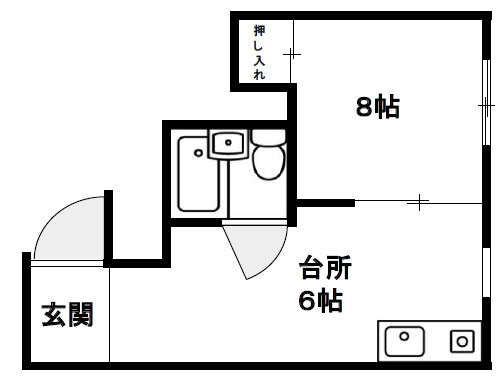 シャルム緑橋の間取り