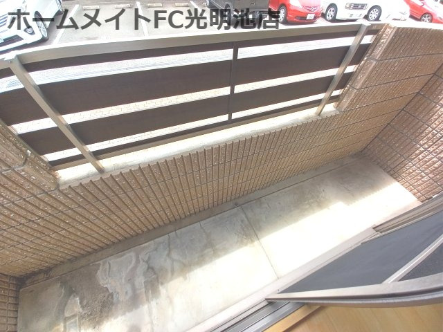 シャーメゾン泉ヶ丘のバルコニー