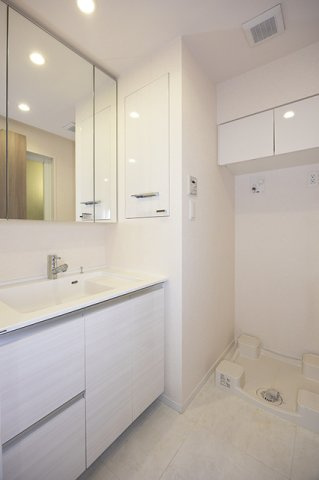 パークアクシス東日本橋ステーションゲートの洗面所|※写真は同タイプ住戸です。