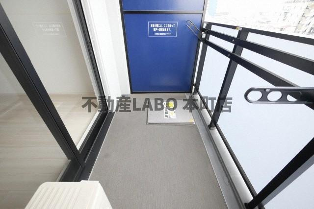 S-RESIDENCE大阪九条Northのバルコニー