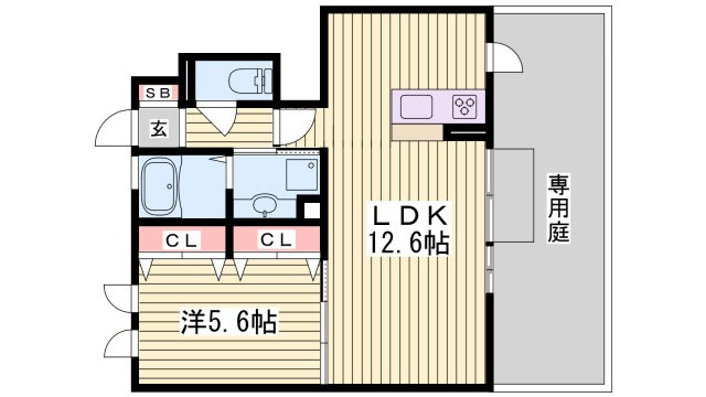 アリエッタ五色山の間取り