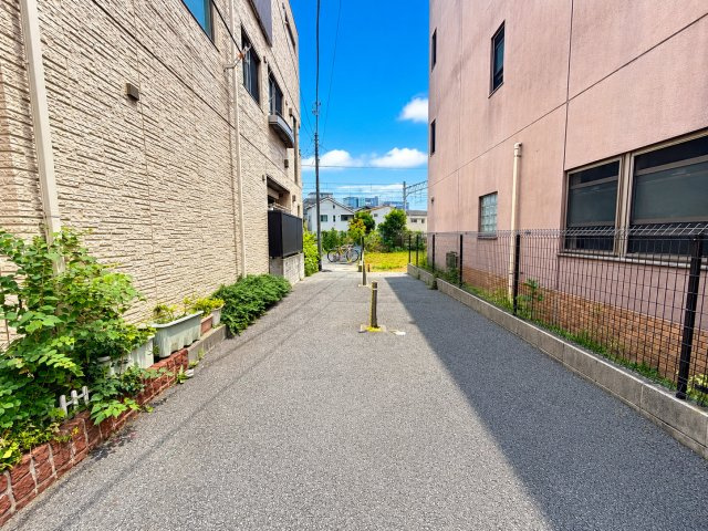 大田区山王3丁目の前面道路含む現地写真