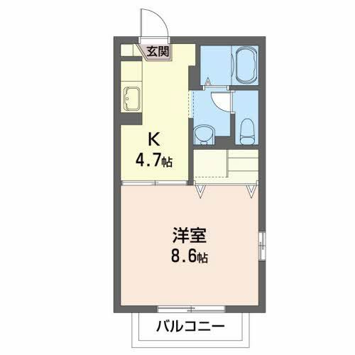 グランシード八桜の間取り