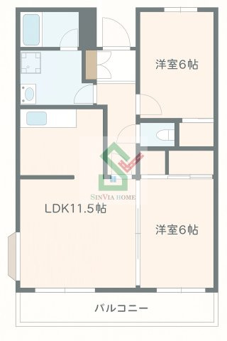 JUNエスポワールの間取り