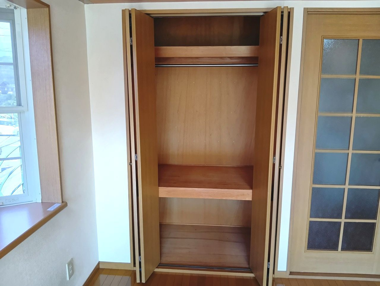 カーサ南万々の収納|こまごまとしたものを収納できそうですね