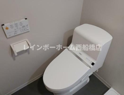 千葉市稲毛区稲毛東６丁目のアパートのトイレ