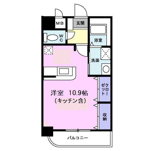 カーサ　グランデの間取り