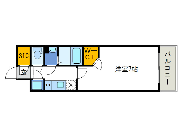 エスリード九条スタシオンの間取り