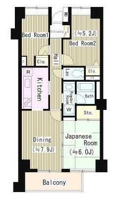 シティハイム京島の間取り|間取りです。