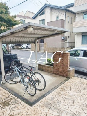 【その他共用部分】 | サウスウインド | 駐輪場です。