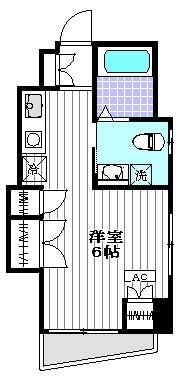 メゾンドハラドゥの間取り