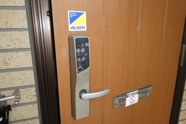 倉敷市田ノ上の一戸建てのセキュリティ|ICカードキー