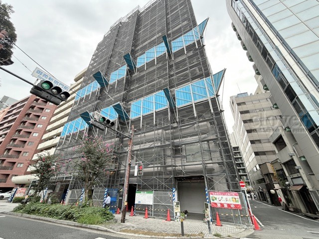 【外観】 | ビューシティ新宿御苑 | 外観　※大規模修繕工事中～即日のご見学可能～　お問合せはお気軽にどうぞ。