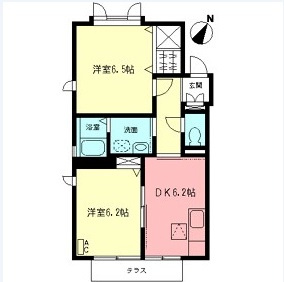 ヴィラ・KAZUの間取り