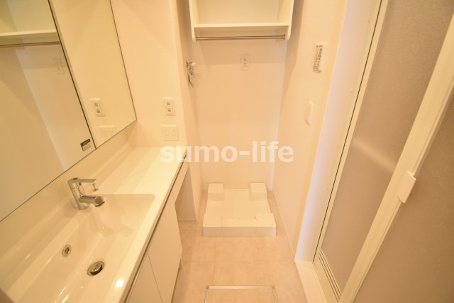 D-room塚口町の洗面所