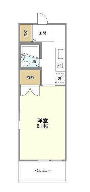 クラールパラシオン目黒東山の間取り|間取りです。