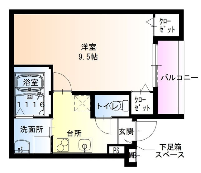 【間取り】 | フジパレス百舌鳥駅南Ⅲ番館 