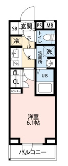 【間取り】 | ＳＱＵＡＲＥ　ＣＩＴＹ　ＮＯＢＯＲＩＴＯ | 間取りです。