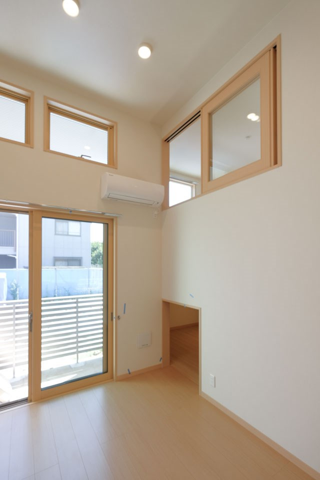 天井高3.7ｍで開放感と寛ぎの暮らしが楽しめます。