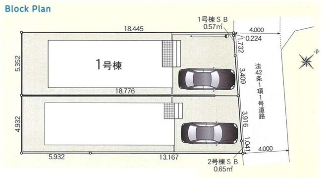 【区画図】 | 座間市相模が丘3丁目　新築戸建て　全2棟【仲介手数料無料】 | 【仲介手数料無料でご紹介可能です】大樹不動産