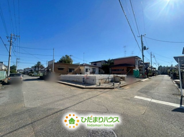 加須市外川第2　新築一戸建て　クレイドルガーデンの前面道路含む現地写真|2026/10/08　撮影