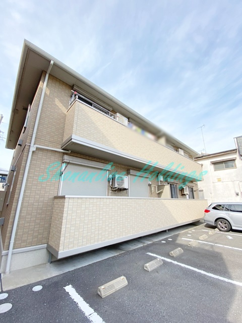 ボナールⅡの外観|人気の2LDK・都市ガス・最上階角部屋
