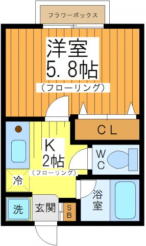 コンコース桜上水の間取り