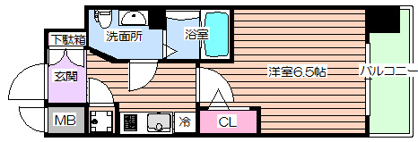【間取り】 | エスリード江戸堀