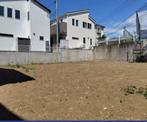 茅ヶ崎市本村３丁目　売地の外観