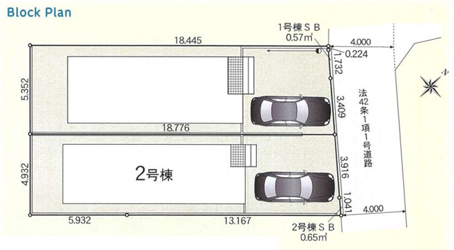 【区画図】 | 座間市相模が丘3丁目　新築戸建て　全2棟【仲介手数料無料】 | 【仲介手数料無料でご紹介可能です】大樹不動産