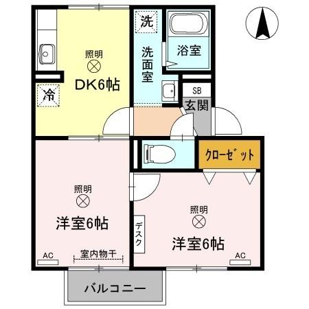 ウィルモア辰巳の間取り