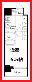 【間取り】 | グランパセオ神田駅前