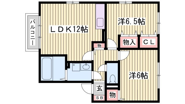 グランドソレーユの間取り