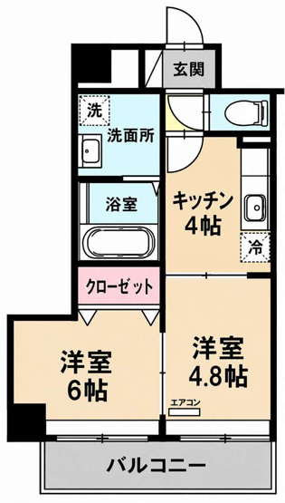 【間取り】 | ソレアード昼ヶ丘