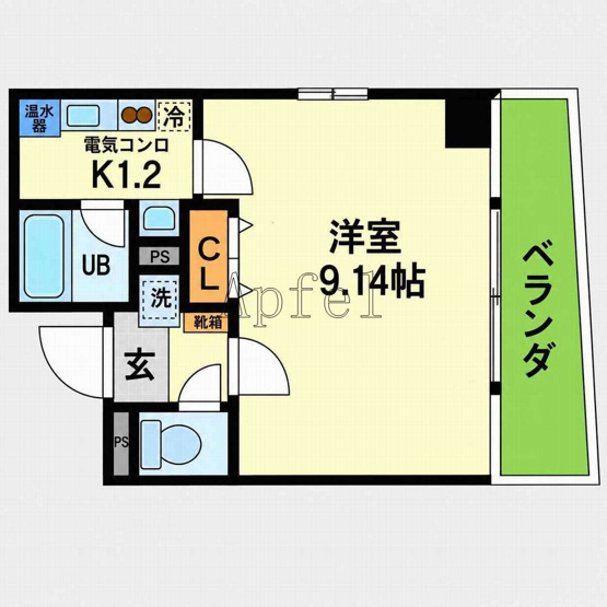 【間取り】 | B-RISE新町